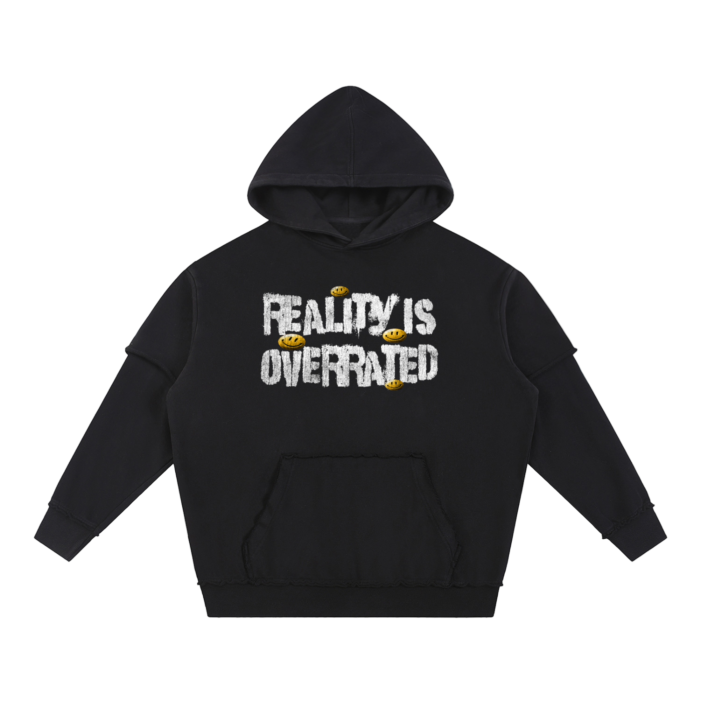 Reality Overdose Double Layered Hoodie