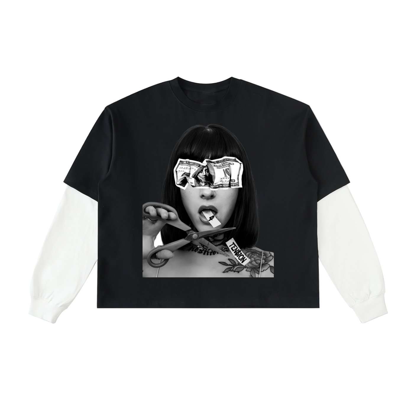 Cut $hit Long Sleeve Tee