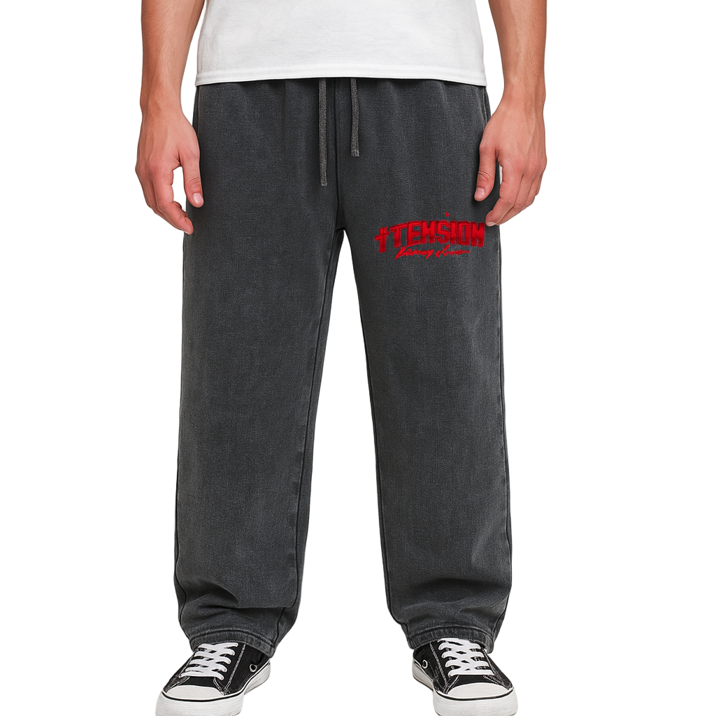 Pre$$ure Wa$hed $weatpants