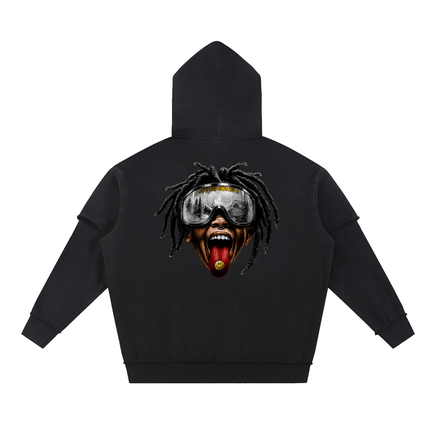 Reality Overdose Double Layered Hoodie